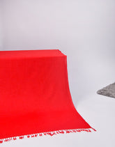 PASHMINA SHAWL-Red Apparel & Accessories KHAS STORES